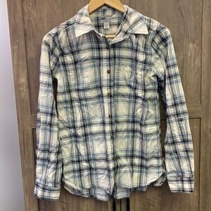 Carhartt Long Sleeve Button Down 100% Cotton Women’s Size Small